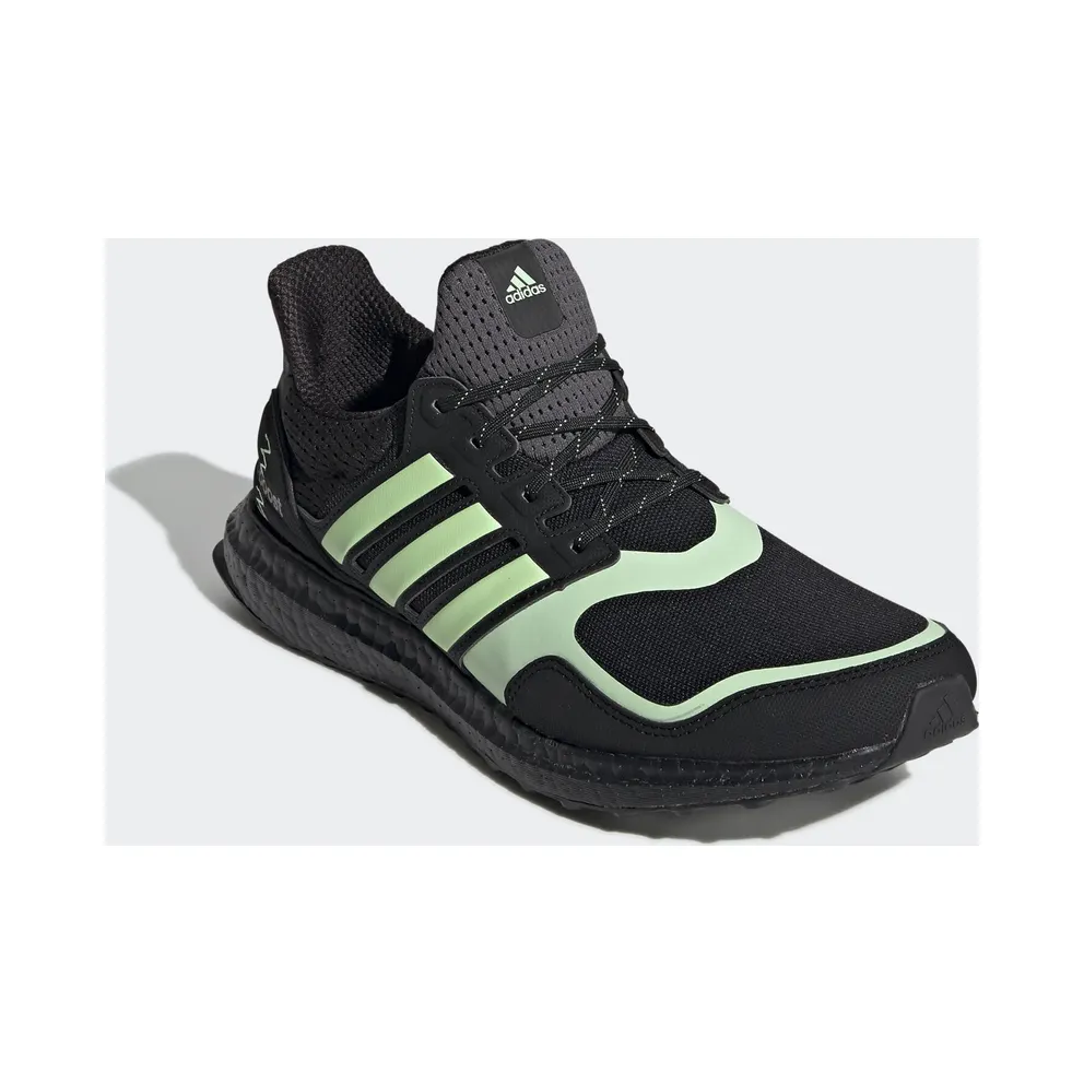 adidas Ultra Boost S&L Core Black Glow Green Core Black/Glow Green/Grey Five (FV7284)