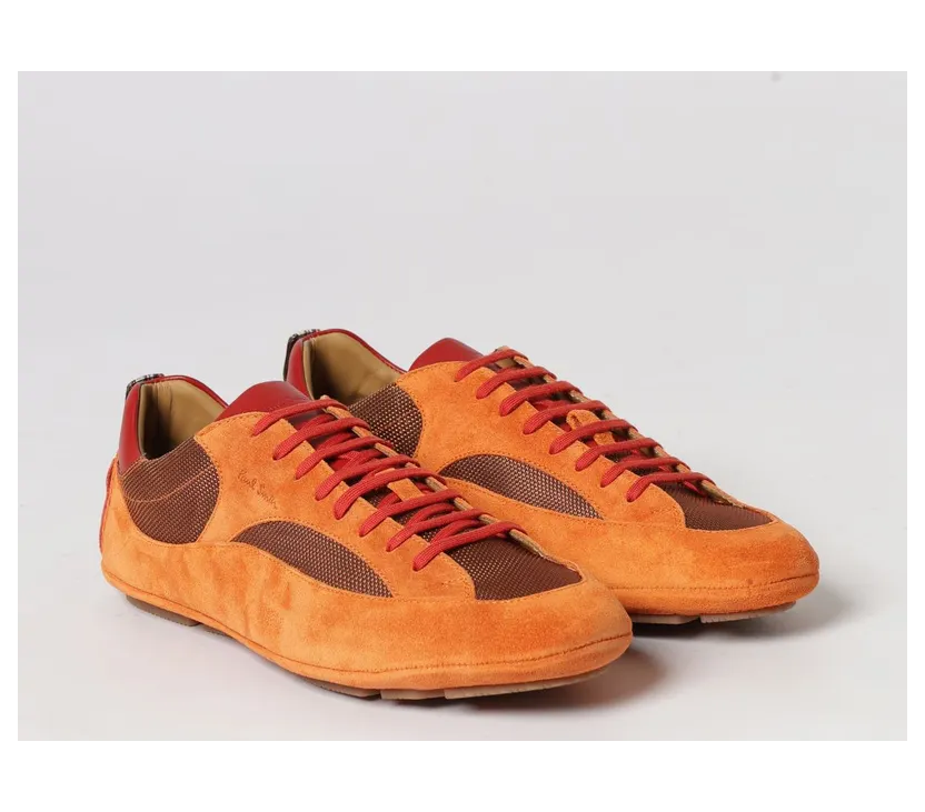 Paul Smith Suede and Mesh Sneakers Orange (M1SMRI03USUE16)