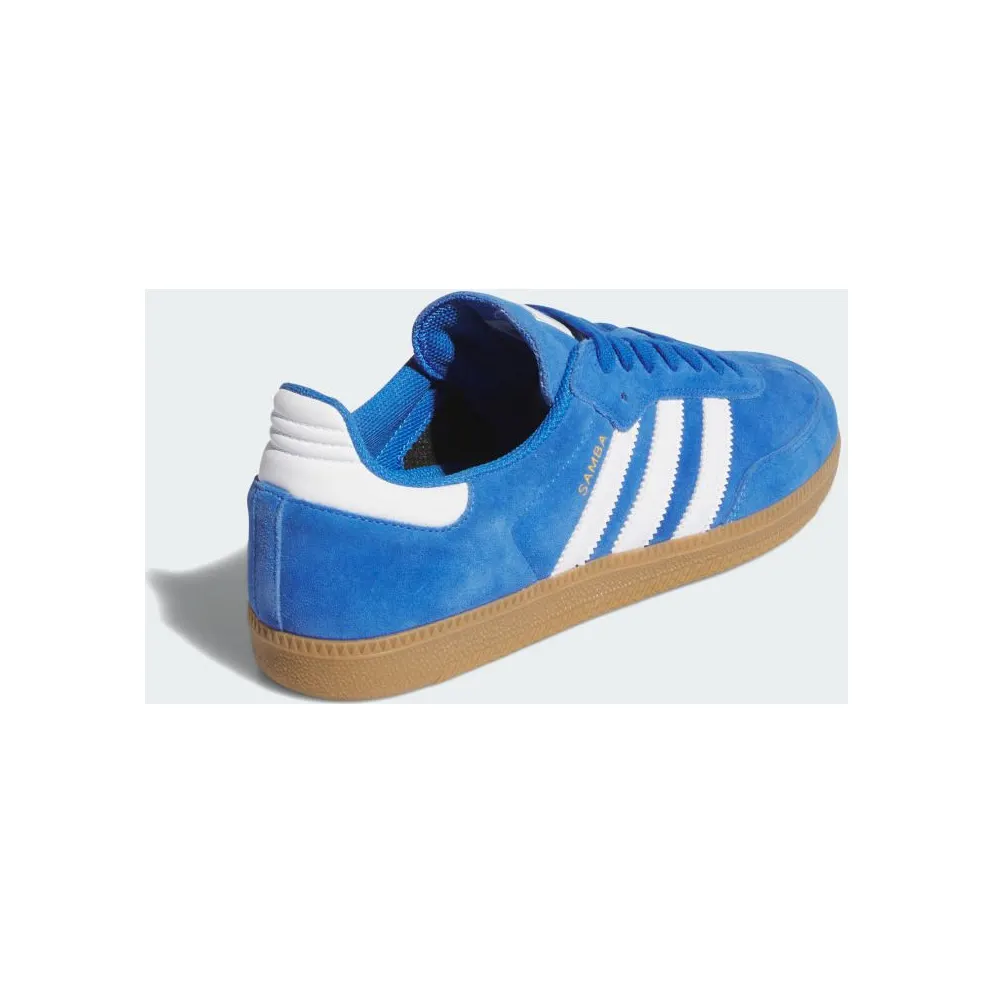 Adidas Samba ADV Blue Bird / Cloud White / Gold Metallic (JP5719)