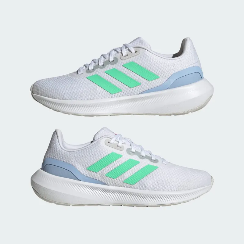 Adidas Runfalcon 3.0 Cloud White / Pulse Mint / Blue Dawn (HP7561)