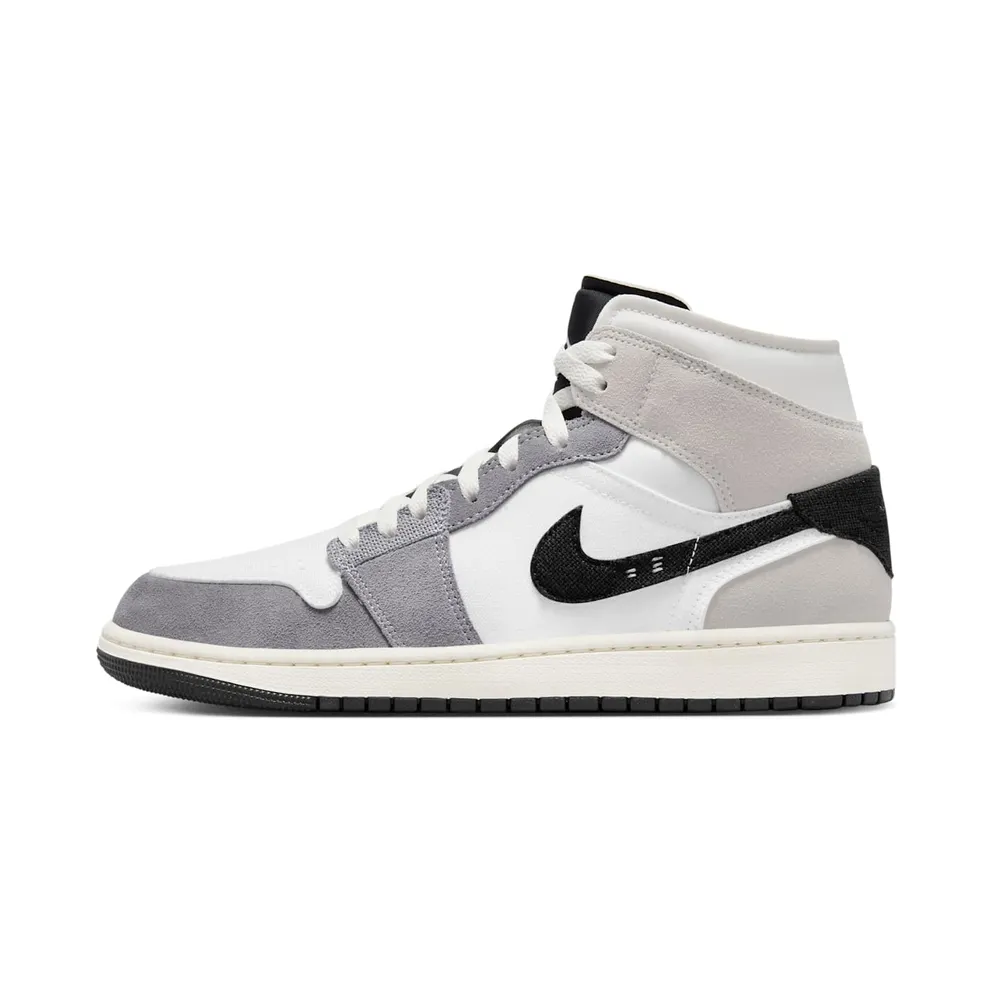 Air Jordan 1 Mid SE Craft “Cement Grey” (DZ4136-002)