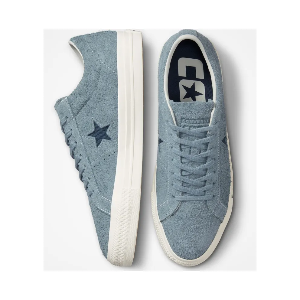 Converse One Star Pro Vintage Suede Tidepool Grey/navy/egret