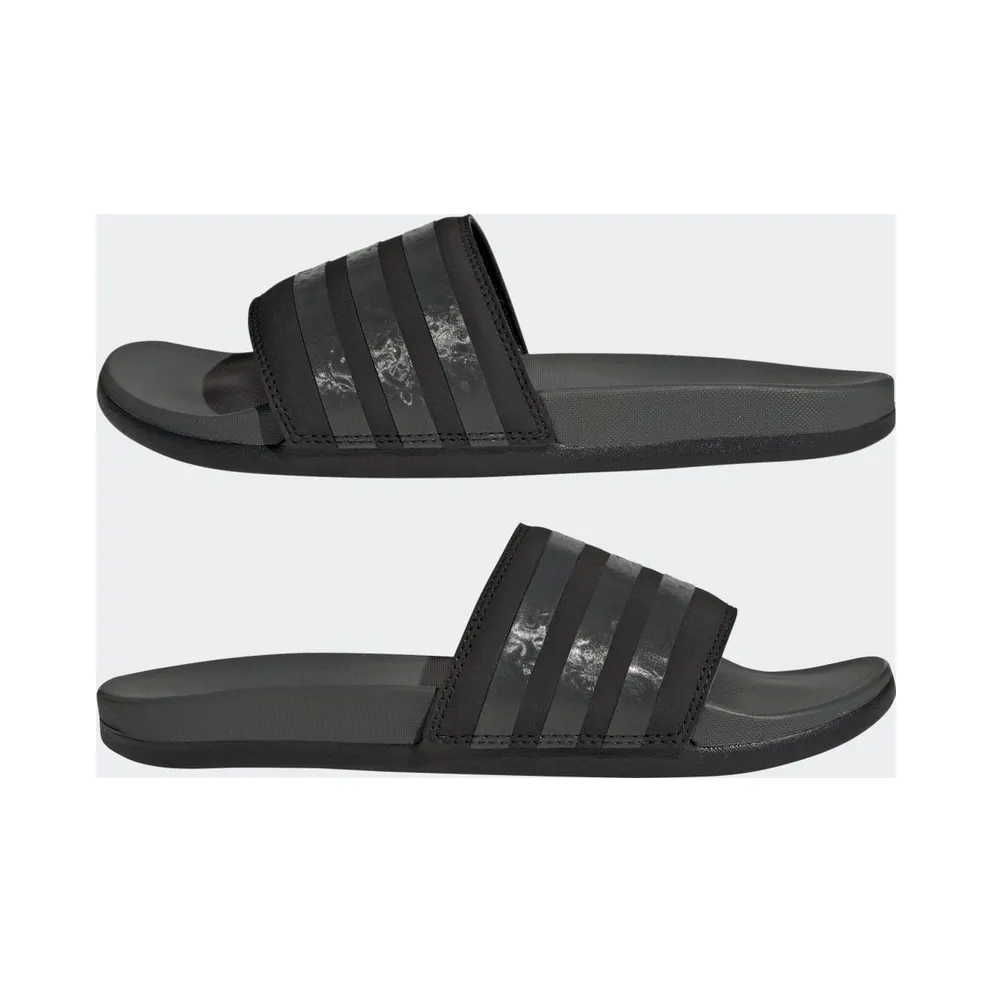 Adidas Adilette Comfort Slides Core Black / Grey Six / Core Black (GX4303)