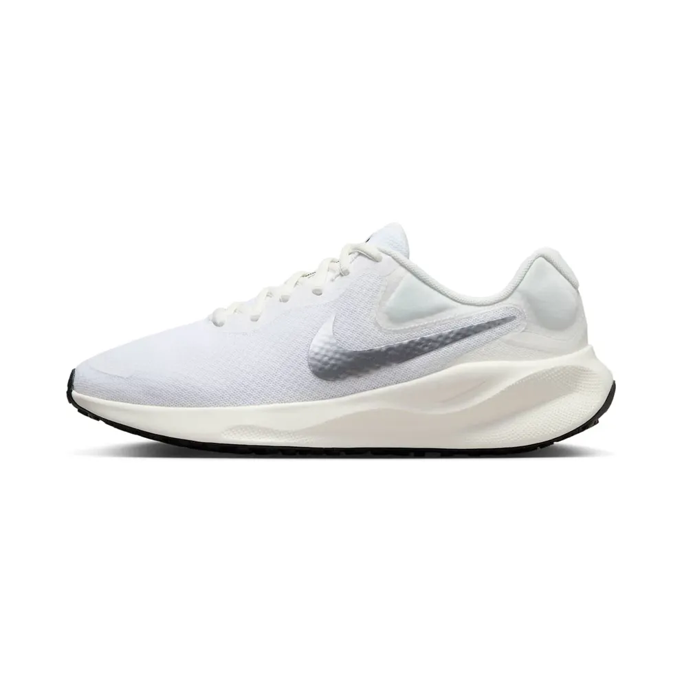 Nike Revolution 7 White Sail Black Metallic Silver (FB2208-101)