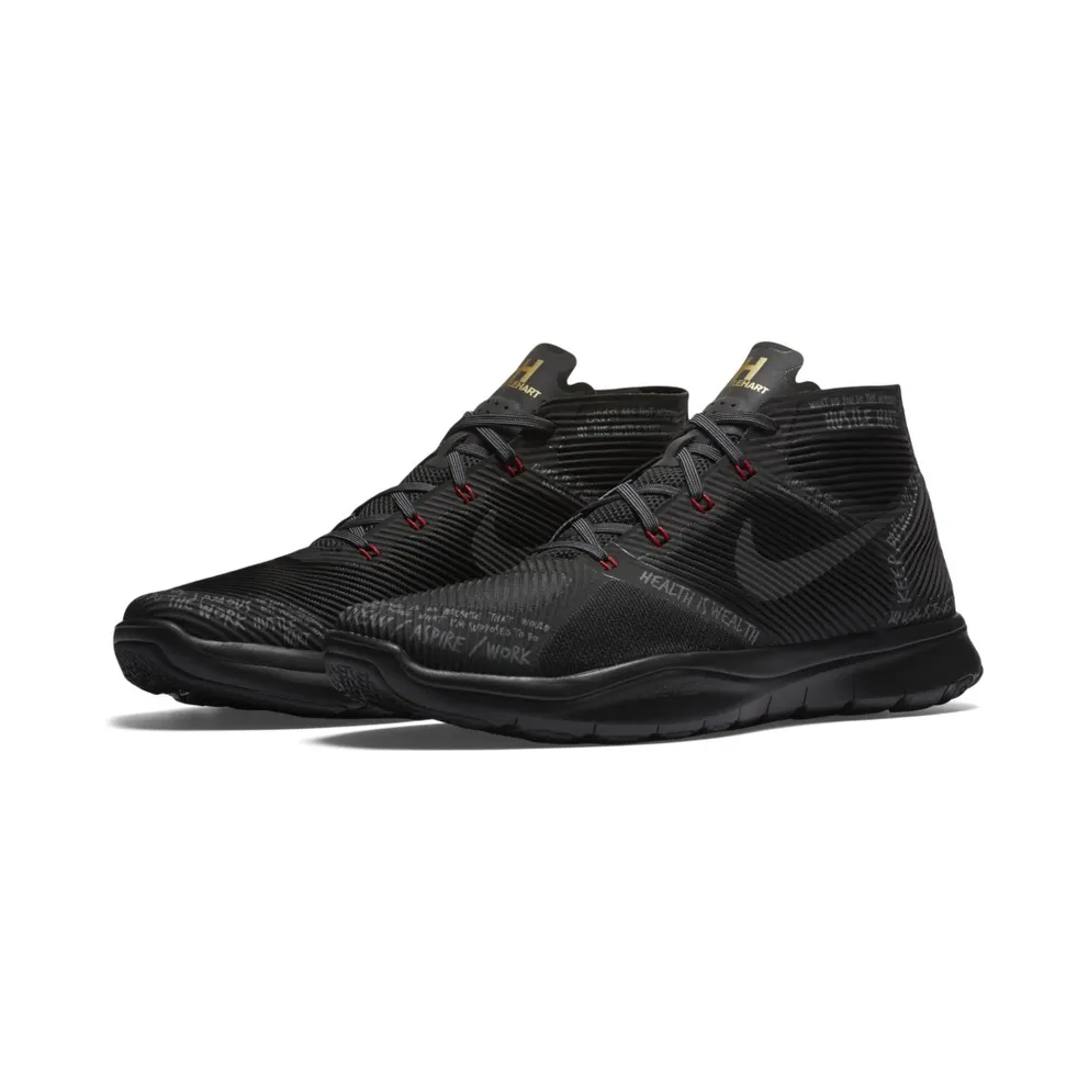 Nike Free Train Instinct Hustle Hart Black Black/Black-University Red (848416-001)