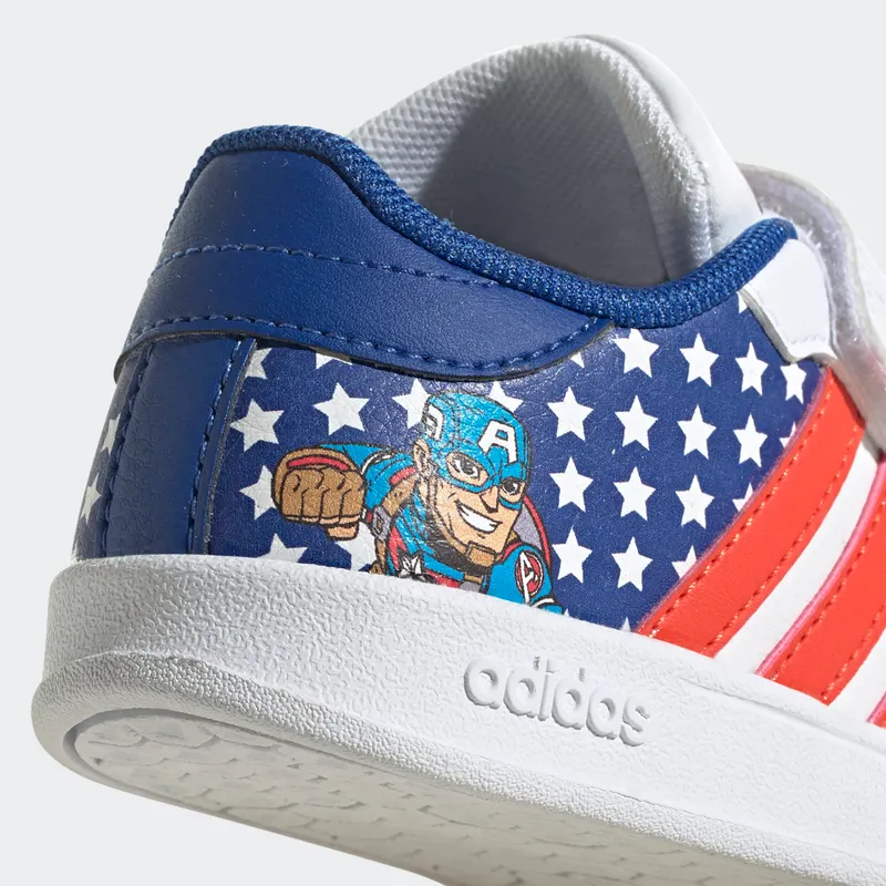 Adidas Breaknet Cloud White / Bold Orange / Royal Blue (GZ7651)