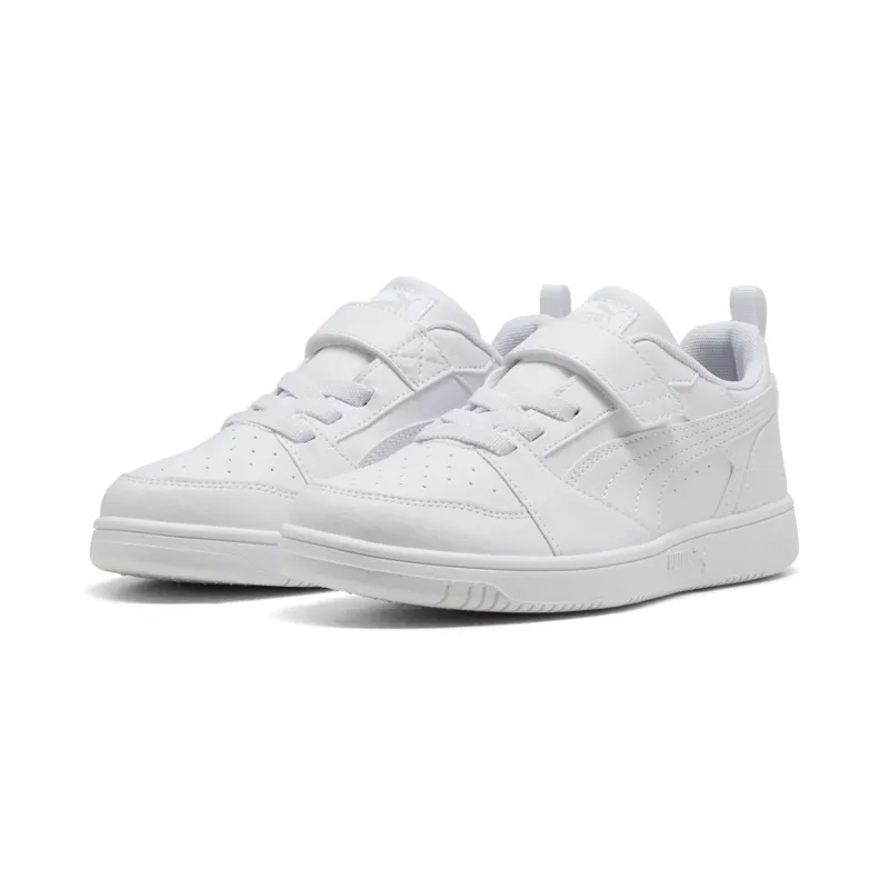 Puma Rebound V6 Lo “Puma White / Cool Light Gray” (397419_03)
