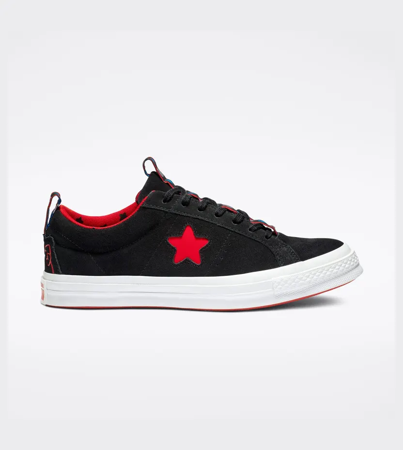 Converse Hello Kitty x One Star Low Top ‘Black’ Black (163904C)