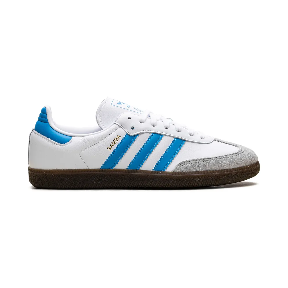 Adidas Samba OG “White Shock Cyan” (JR0612)