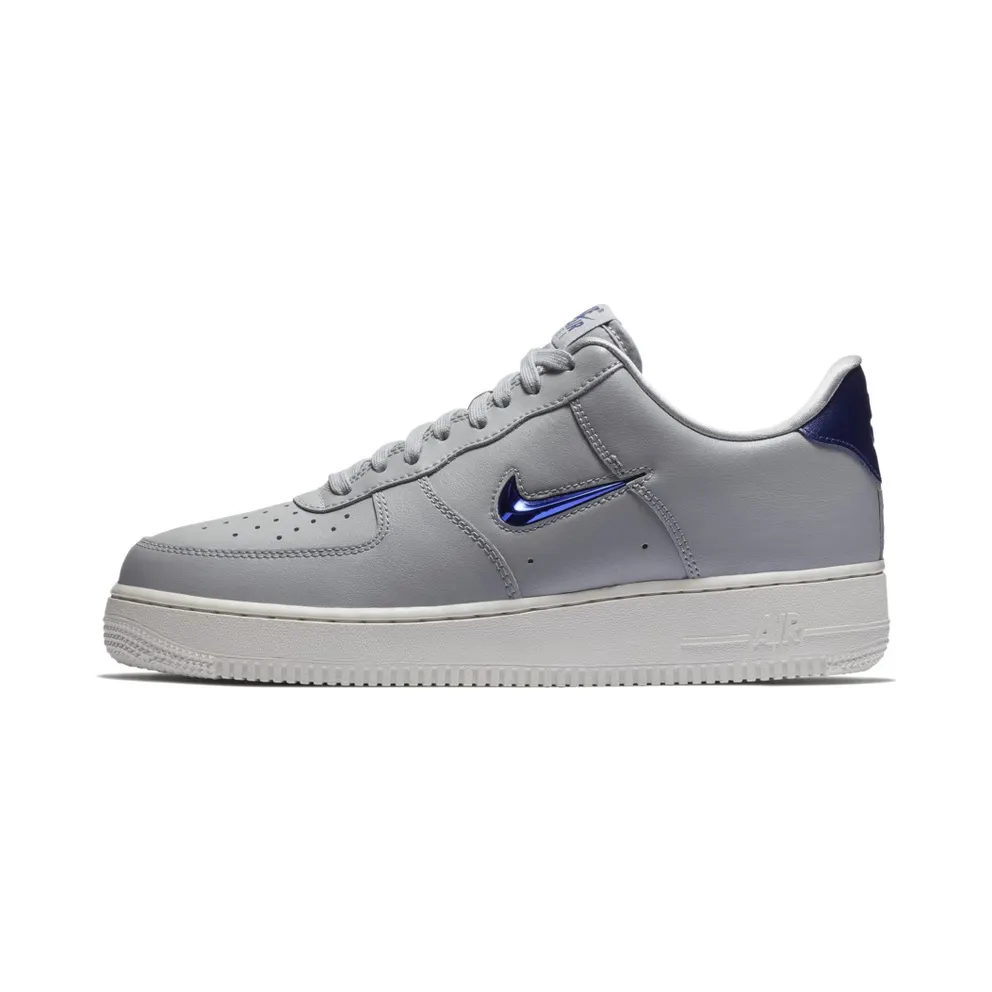 Nike Air Force 1 Low Jewel Wolf Grey Royal Blue Wolf Grey/Deep Royal Blue-Summit White (AJ9507-002)