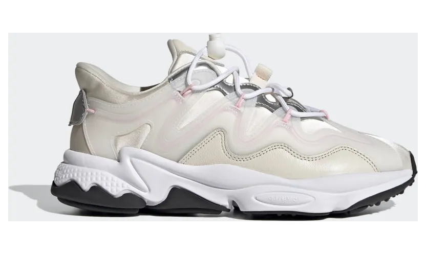 adidas OZWEEGO Plus Chalk White / Clear Pink / Silver Metallic (G55589)