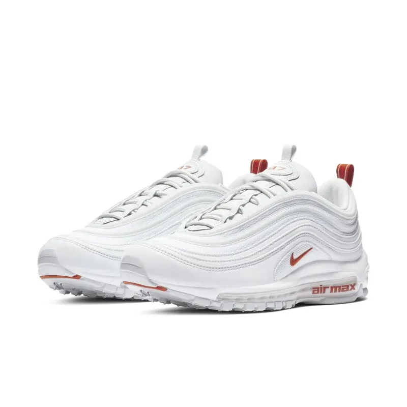 Nike Air Max 97 Pure Platinum Team Orange Pure Platinum/White-Team Orange (BV1985-002)