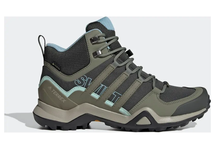 adidas Terrex Swift R2 Mid GORE-TEX Hiking Legend Earth / Legacy Green / Ash Grey (EF3358)