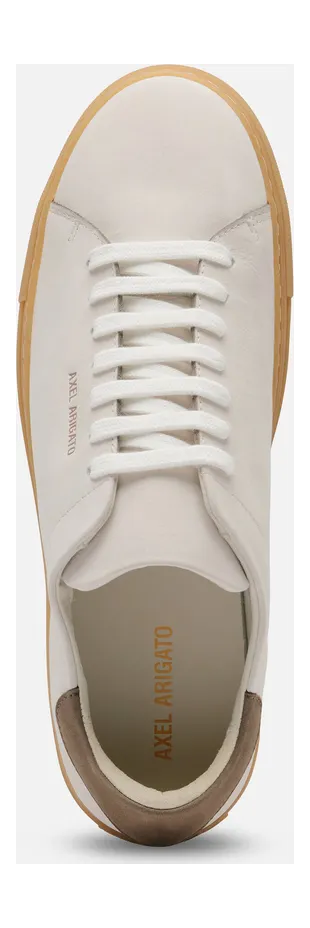 Axel Arigato Clean 90 Sneaker “Off White,Taupe” (F4623002) (4)