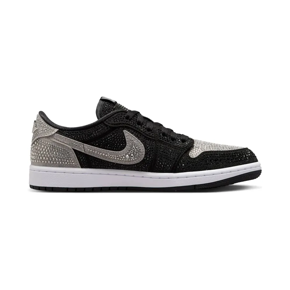 Air Jordan 1 Retro Low OG “Swarovski – Stealth” (HM9208-001)