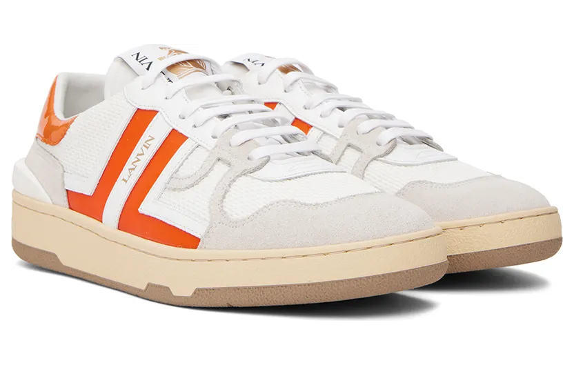 Lanvin Blue & White Clay Sneakers (FM-SKDK00-GLOS-A22) (4)