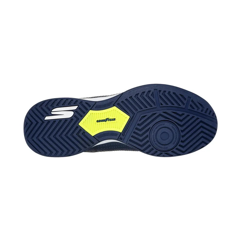 Skechers Slip-ins Relaxed Fit: Viper Court Reload Sneaker Marine/Yellow