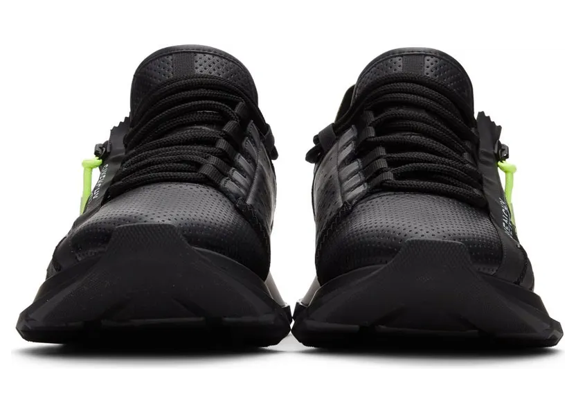 Givenchy Black & Yellow Spectre Zip Sneakers (BH003MH153) (2)