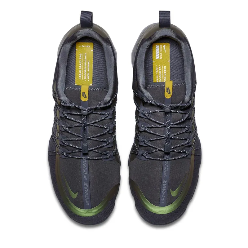 Nike Air VaporMax Run Utility Liquid Metal Anthracite/Amarillo-Summit White (AQ8810-008)