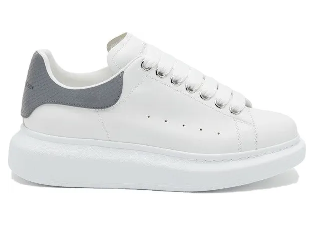 Alexander McQueen Oversized Snake Print White Grey (718232WIEE79154)