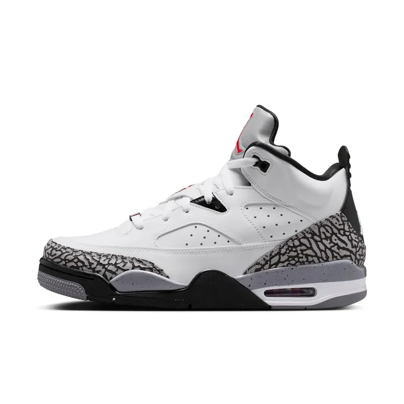 Jordan  Son of Mars Low White Cement White/Gym Red-Black-Cement Grey (580603-101)