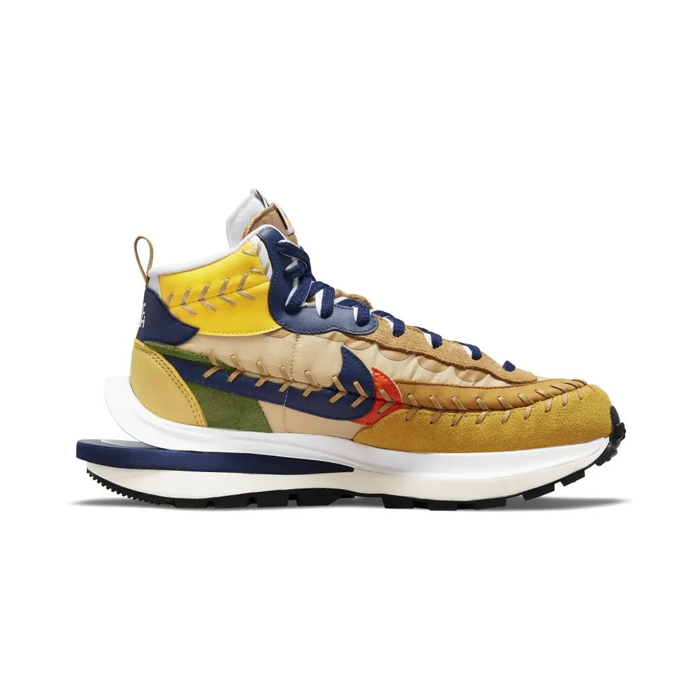 Nike x sacai Jean Paul Gaultier Vaporwaffle Sesame Blue Void (DH9186-200)