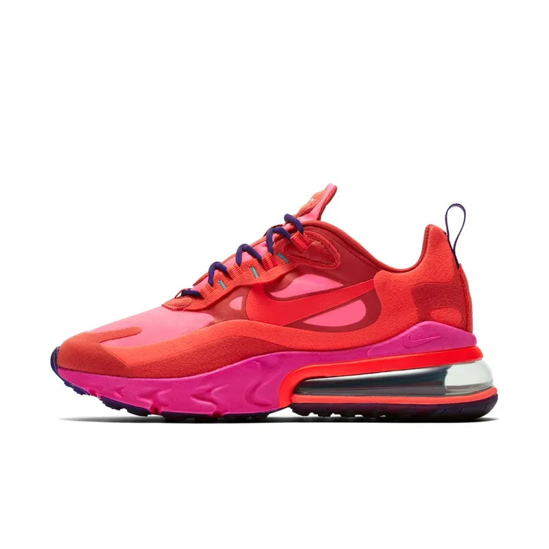 Nike Air Max 270 React Mystic Red (W) Mystic Red/Pink Blast/Habanero Red (AT6174-600)