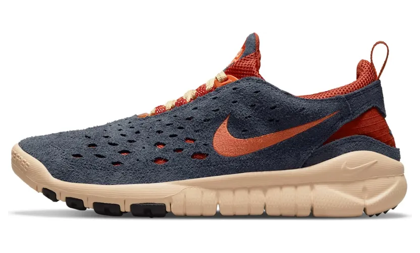 Nike Free Run Trail Thunder Blue – “Thunder Blue / Orange-cinnabar-canvas” (CW5814-400)