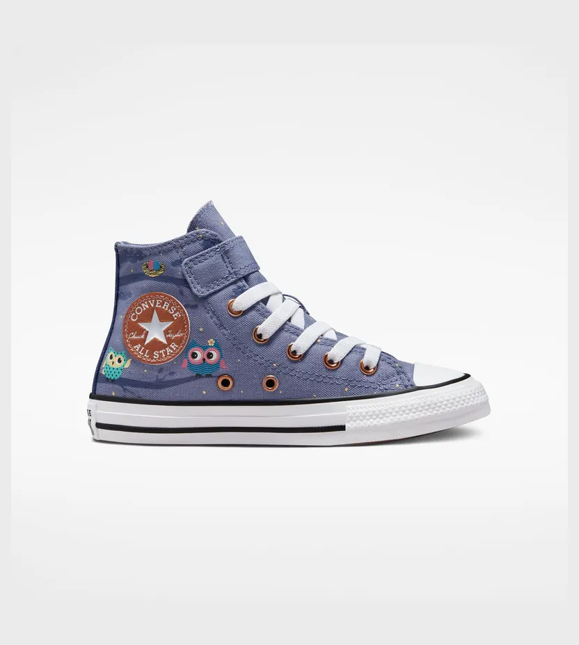 Converse Chuck Taylor All Star Easy-On Owls Slate Lilac/dk Purple Dust (A03189C)