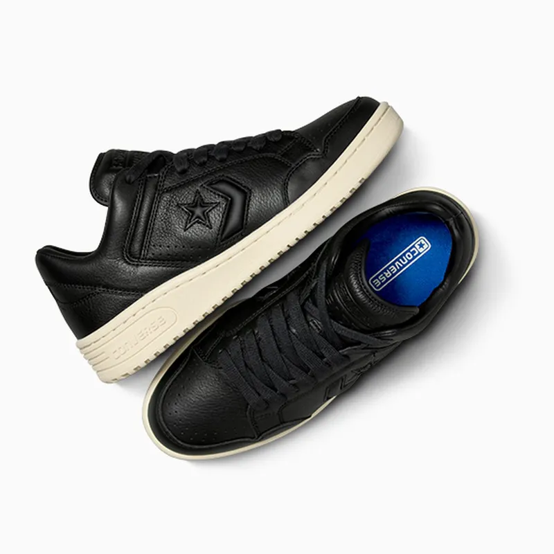 Converse Weapon Mono Leather Black/Black/Natural Ivory (A12485C)