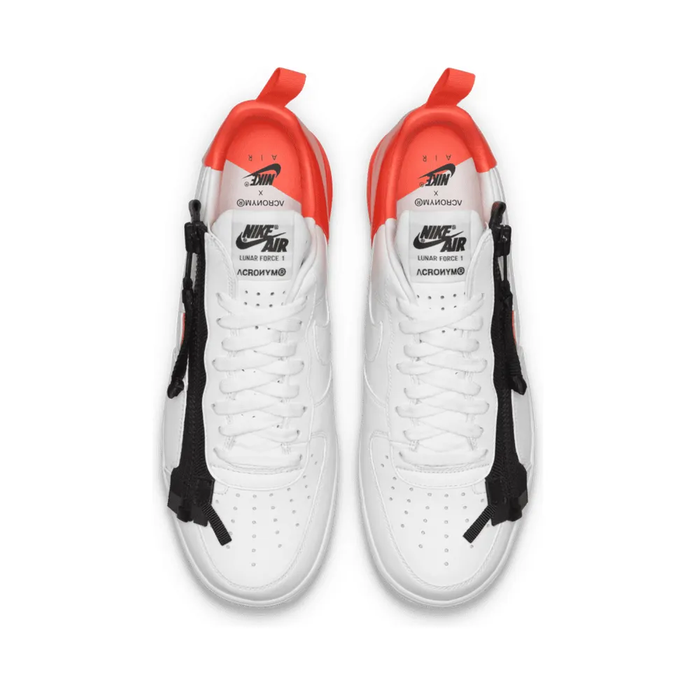 Nike Lunar Force 1 Low Acronym Bright Crimson White/Bright Crimson-White (698699-116)