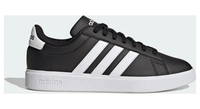 adidas Grand Court Cloudfoam Lifestyle Court Comfort Schuh Core Black / Cloud White / Core Black (GW9196)
