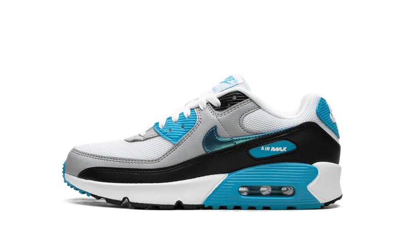 Nike Air Max 90 GS “Blue Lightning Metallic” (FD0678-100)