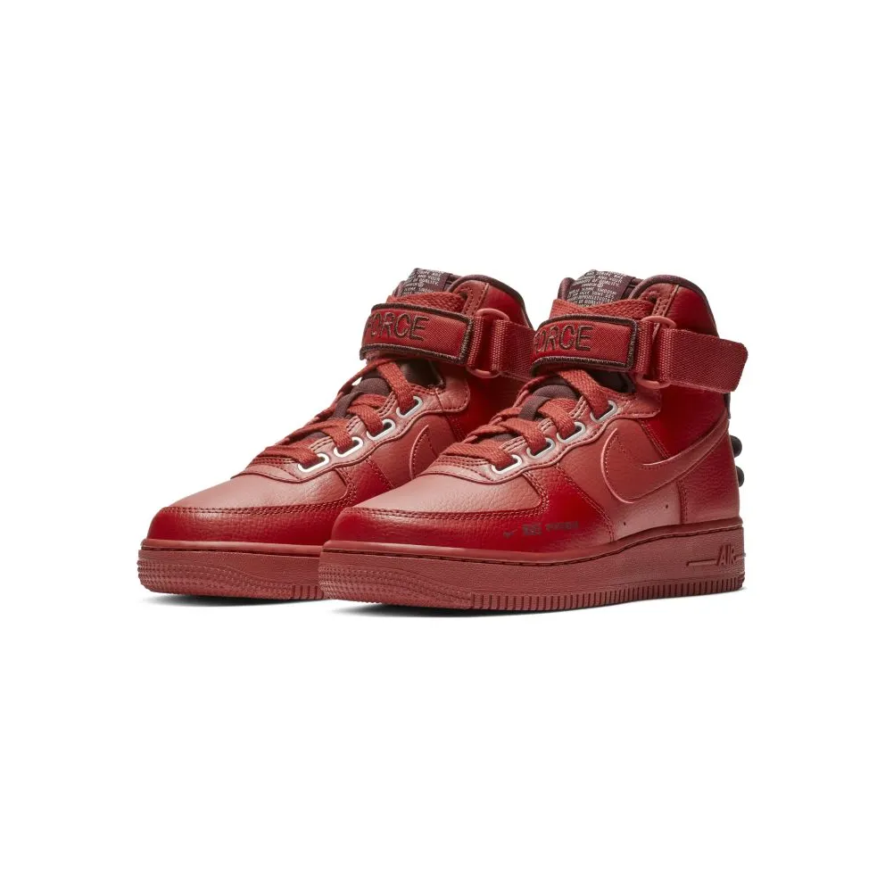 Nike Air Force 1 High Utility Dune Red (W) Dune Red/Burgundy Crush-Light Cream-Dune Red (AJ7311-600)
