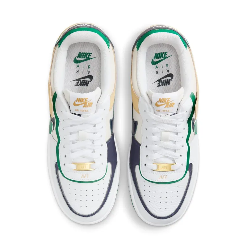 Nike Air Force 1 Low Shadow White Malachite Sesame (DZ1847-102)