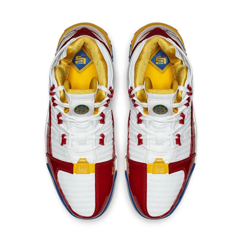 Nike LeBron 3 Superman Red (2019) White/Varsity Red-Varsity Royal (AO2434-100)