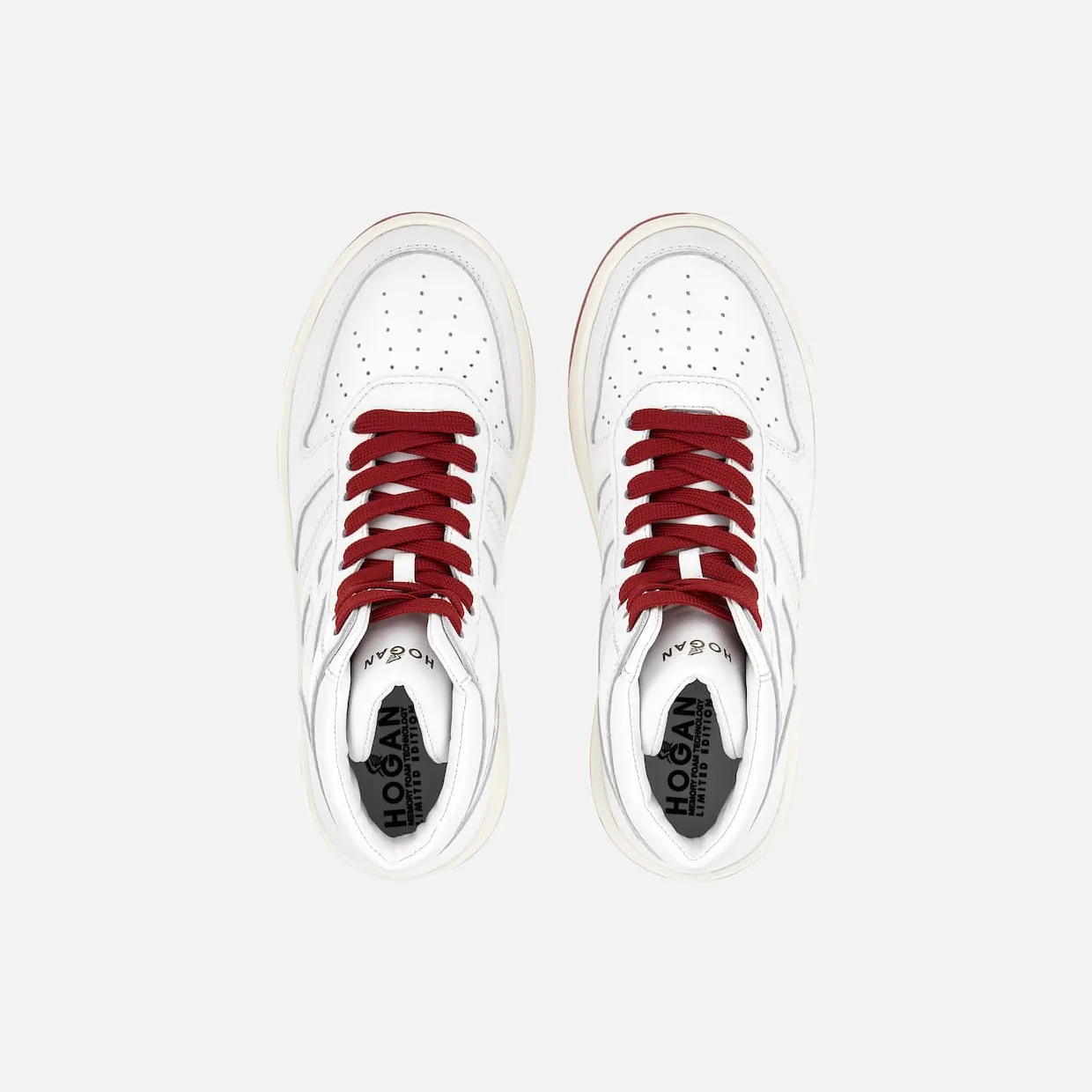 Sneakers Hogan H630 High Top – Valentine’s Day White (HXW6300EY20R37B001) (3)