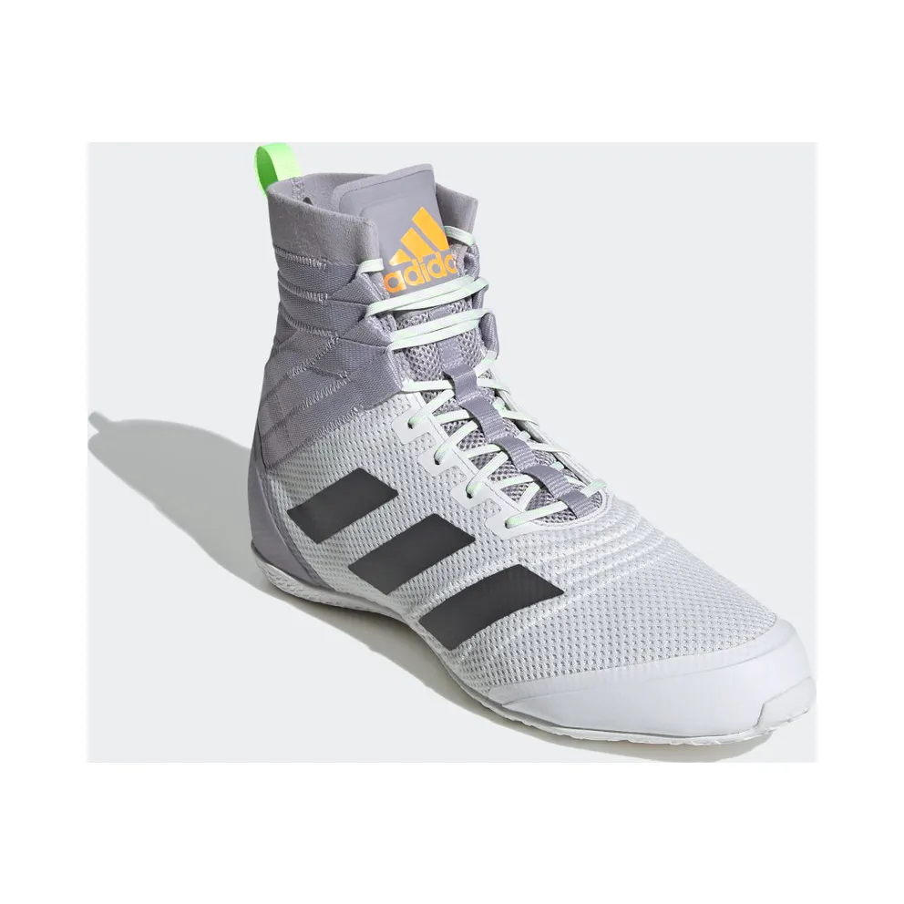 adidas Speedex 18 Boksschoenen Crystal White / Grey Six / Signal Green (FW0386)