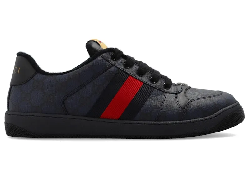 Gucci Screener GG Supreme Dark Blue Red (763525 FACMI 8443)