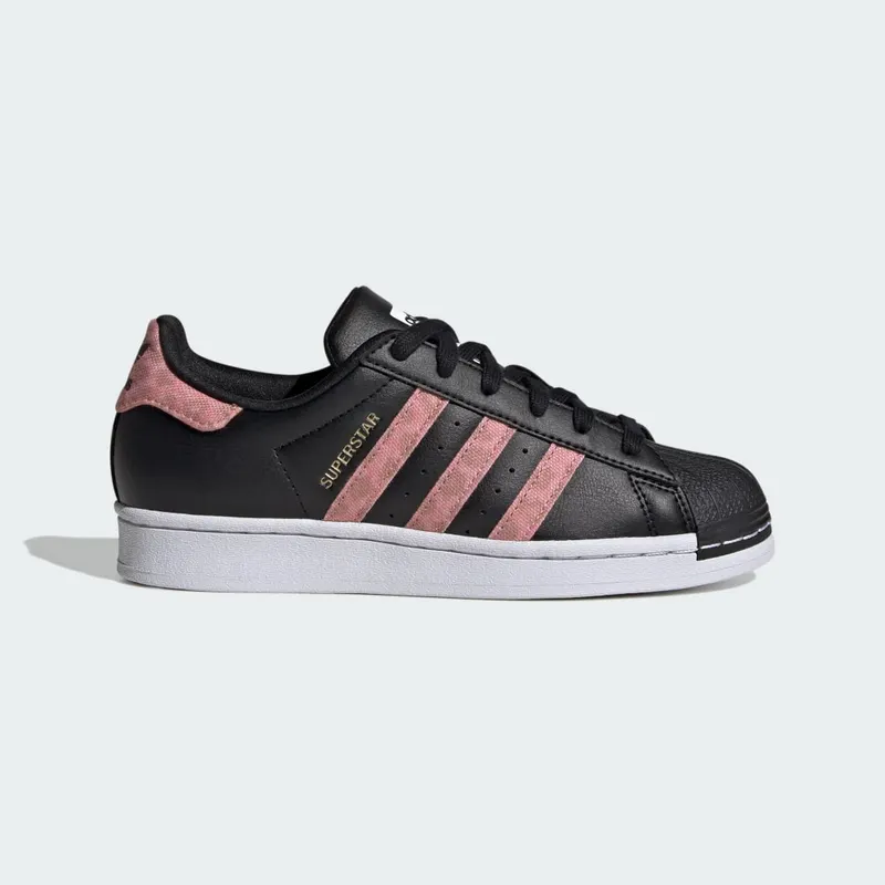 adidas Superstar Kids Core Black / Core Black / Gold Metallic (ID7258)