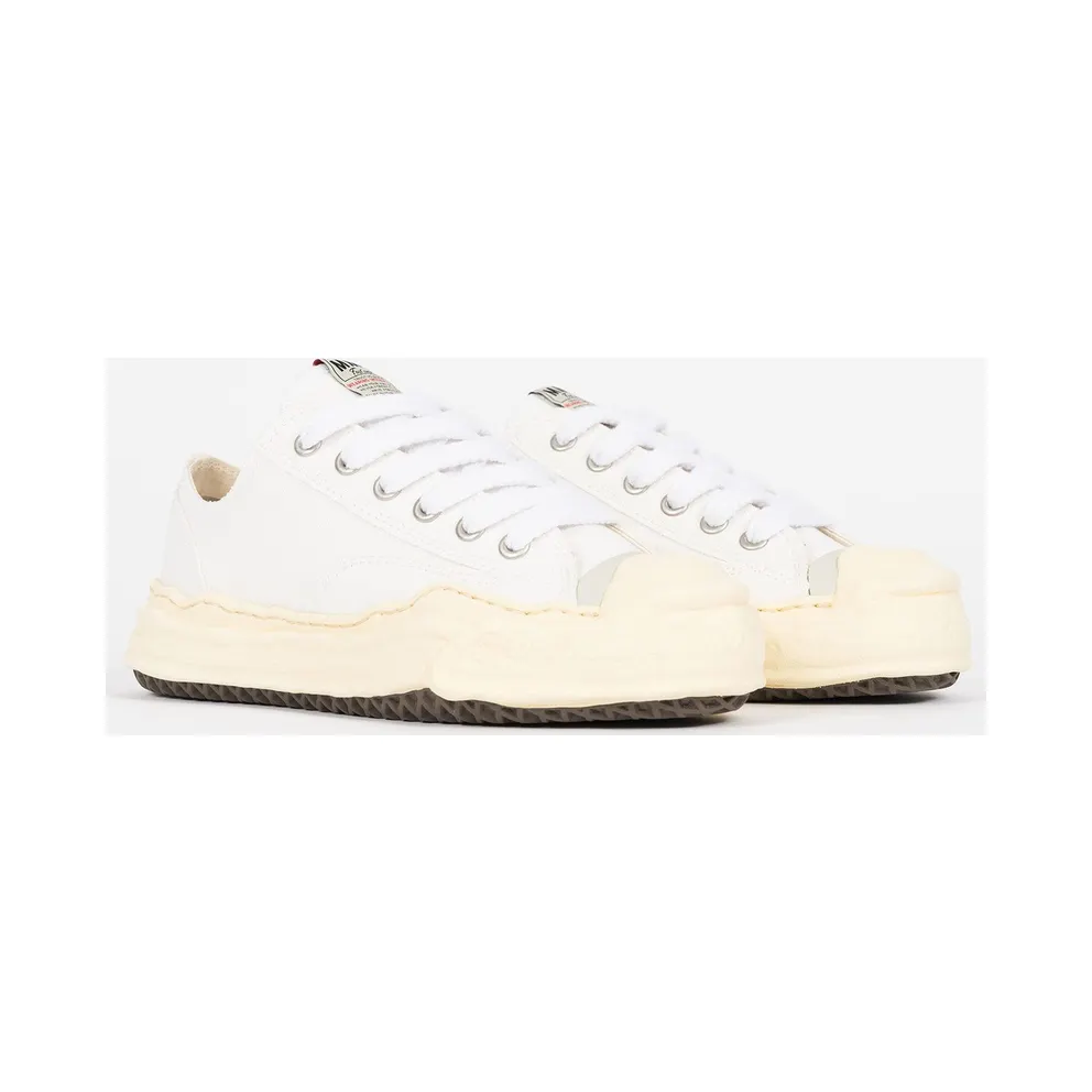 Maison Mihara Yasuhiro Hank VL OG Sole Canvas Low White (A09FW734-WHT)