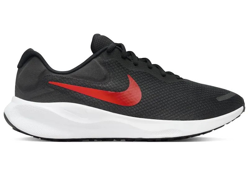 Nike Revolution 7 Black White University Red (FB2207-003)