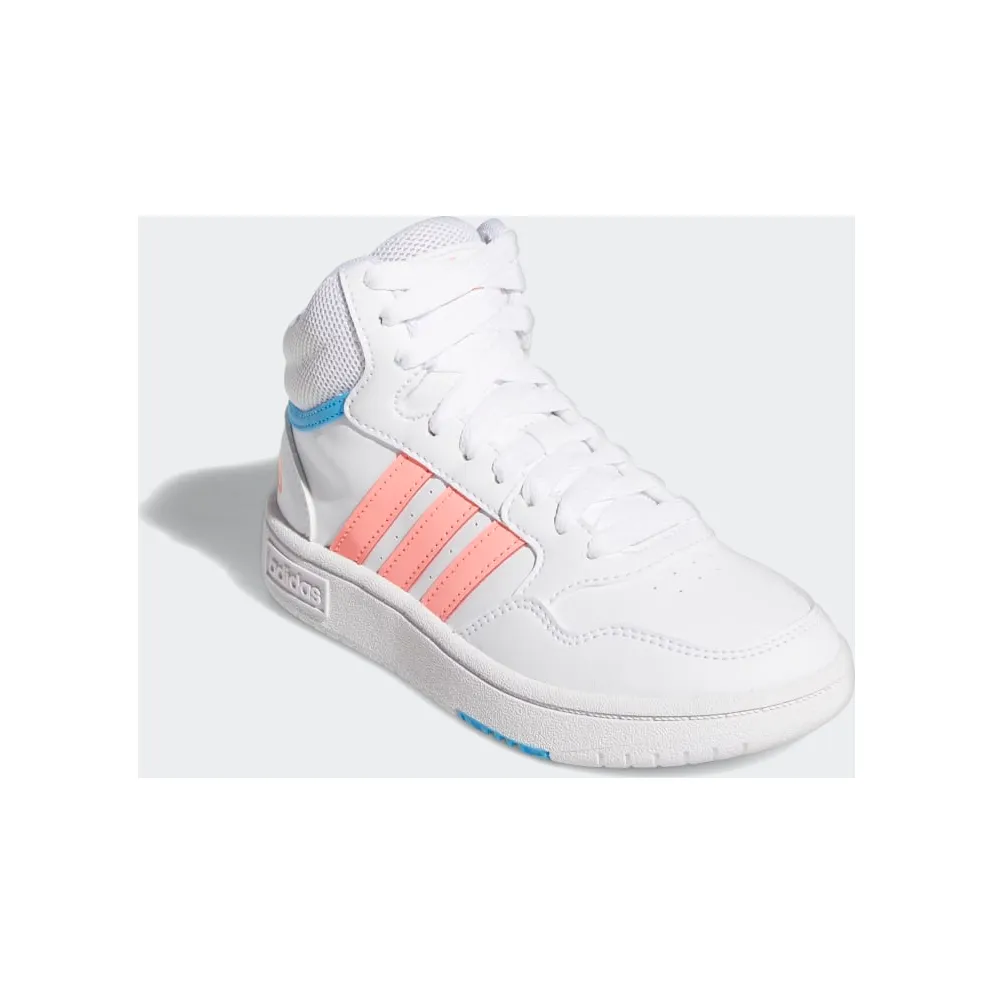 adidas Hoops Mid Cloud White / Acid Red / Sky Rush (GW6110)