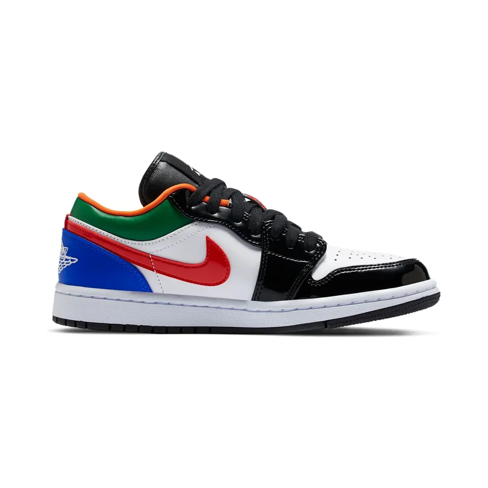 Air Jordan WMNS 1 Low Multi-Color Black Toe (2020) (CZ4776-101)