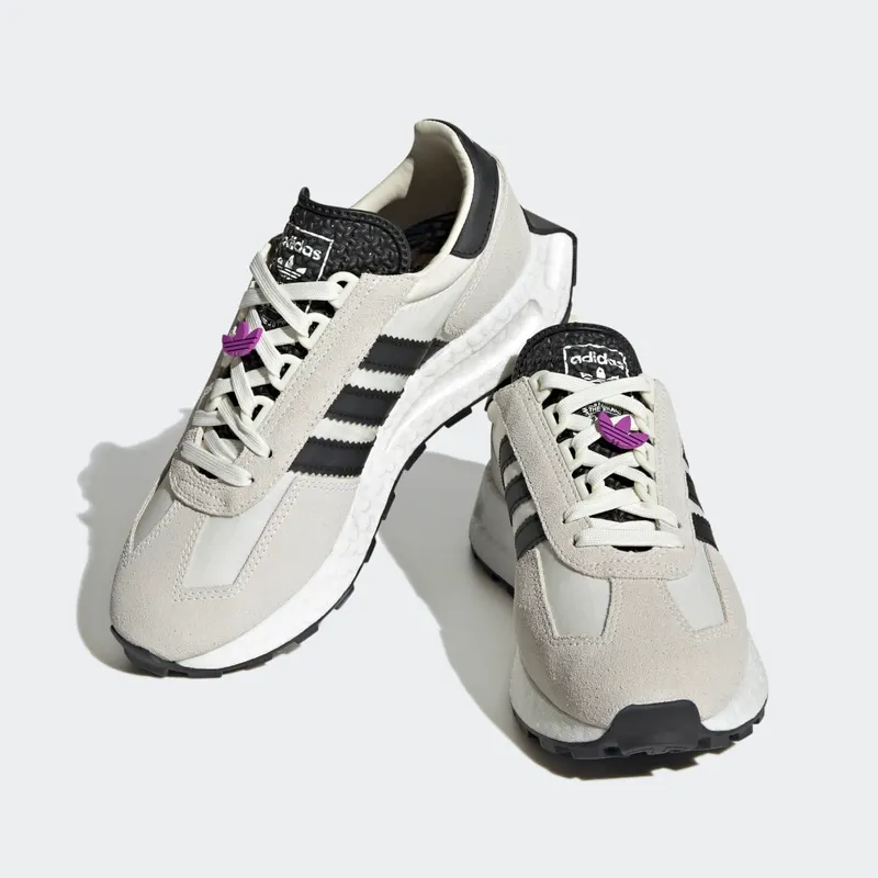 Adidas Retropy E5 Off White / Core Black / Shock Purple (HQ6886)