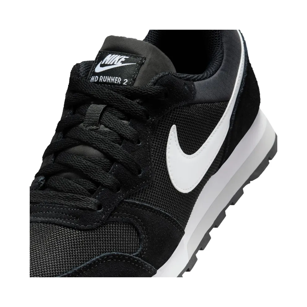 Nike MD Runner 2 Black Wolf Grey White (749869-018)