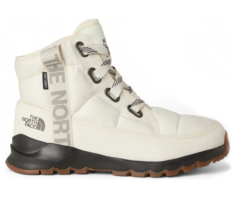 The North Face Thermoball Lace Up Luxe WP Gardenia White Black (NF0A817WQ4C1)