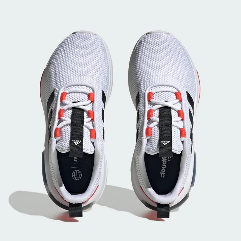 adidas Racer TR23 Kids’ Shoes Cloud White / Core Black / Bright Red (IG4911)