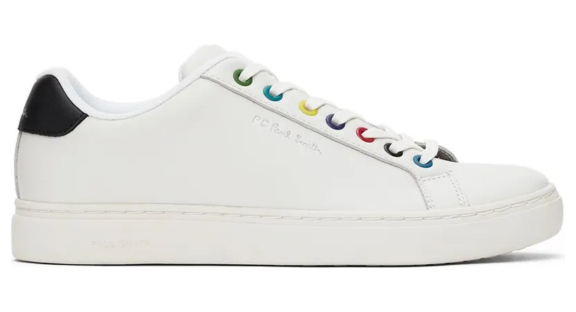 Paul Smith White & Multicolor Rex Low 1 WHITE (M2S-REX38-FLEA)