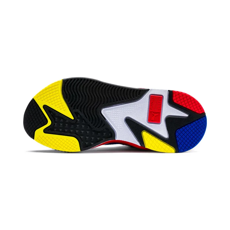 Puma RS-X Toys White (GS) White/Blue-High Risk Red (369628-02)